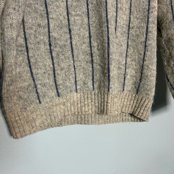 Samband of Iceland wool pull over sweater grey and blue - Picture 6 of 7